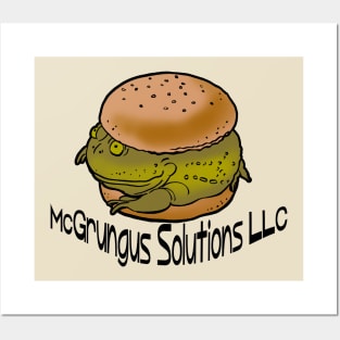 McGrungus Solutions BONJI Posters and Art